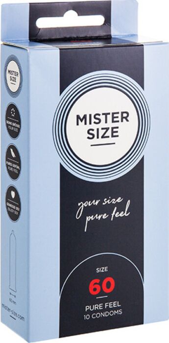 Mister size 60 (10 pack) - extrafinos