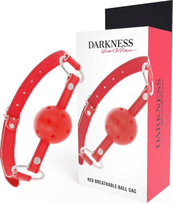 Mordaza BDSM DARKNESS - regulowana i oddychająca Mordaza BDSM DARKNESS - regulowana i oddychająca