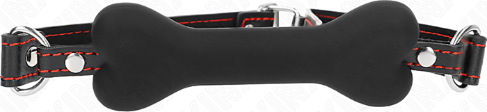 Mordaza KINK 12 cm Czarna Silikonowa Mordaza KINK 12 cm Czarna Silikonowa