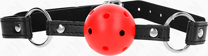 Mordaza KINK 4.5 cm Czerwona Silikonowa