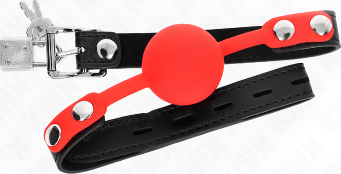 Mordaza KINK 4 cm Silikonowa z Zapięciem