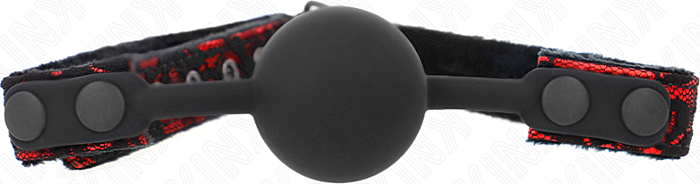 Mordaza BDSM KINK 4 cm Silikonowa - Kontrola i Komfort