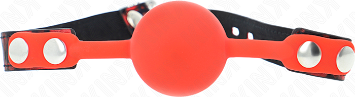 Mordaza KINK 4 cm TPE z zamkiem Black