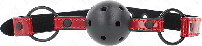 Mordaza KINK 4.5 cm Polipiel Brillante - Intymna Kontrola Mordaza KINK 4.5 cm Polipiel Brillante - Intymna Kontrola