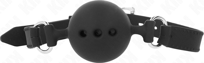 Mordaza KINK 55x2 cm Silikonowa Czarne