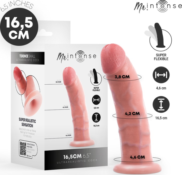 Dildo MR. INTENSE Terence Small – ultrarealistyczna zabawka Dildo MR. INTENSE Terence Small – ultrarealistyczna zabawka
