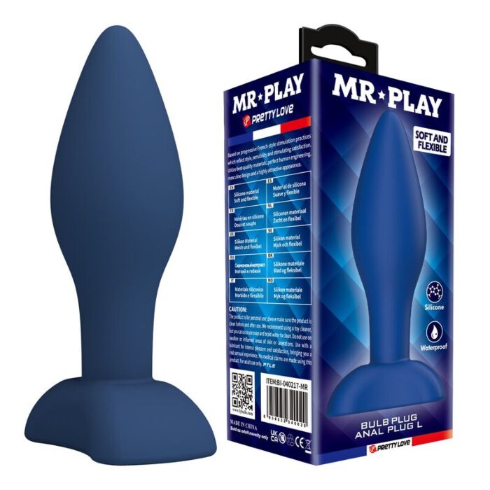 Plug analny MR PLAY Tapered Silicone 152 mm Plug analny MR PLAY Tapered Silicone 152 mm