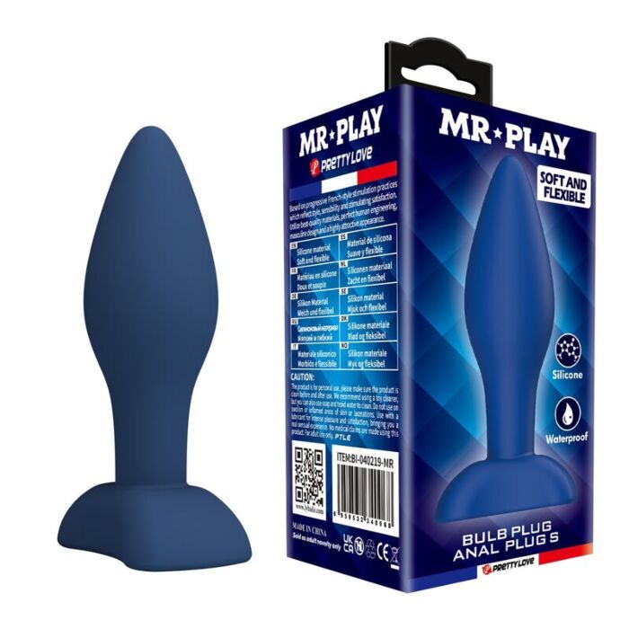 Plug analny MR PLAY Tapered Silikonowy Plug analny MR PLAY Tapered Silikonowy