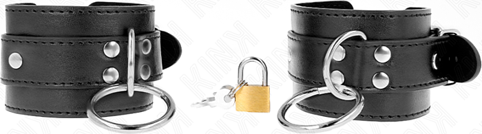 Muśliny KINK - Muńequeras z blokadą metalowe