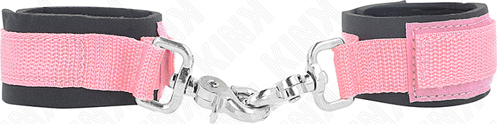 Muńeckary KINK Wrist Restraint Różowe Neopren