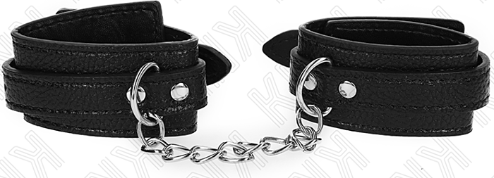 Muńecherki KINK Serpentynowe Czarny Regulowane