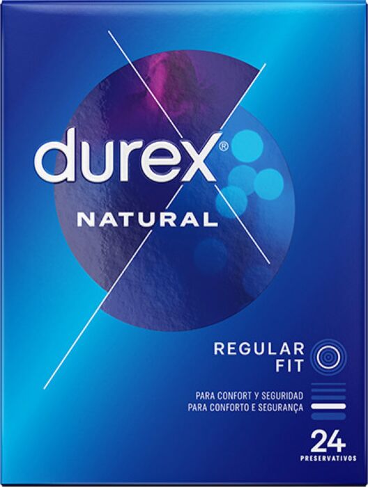 Prezerwatywy Durex Natural, 24 sztuki