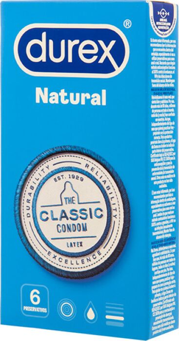 Prezerwatywy Durex Easy-On Transparentne Prezerwatywy Durex Easy-On Transparentne