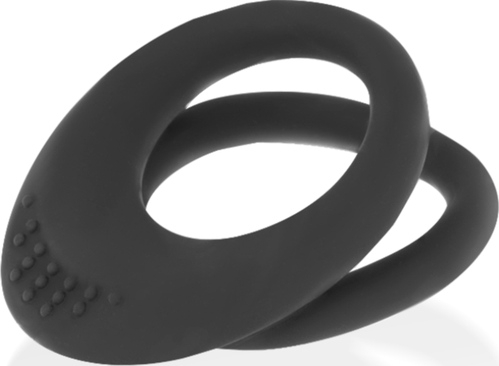 Ohmama Fetish - Podwójny Pierścień Silikonowy 3.5 cm / 4.5 cm
