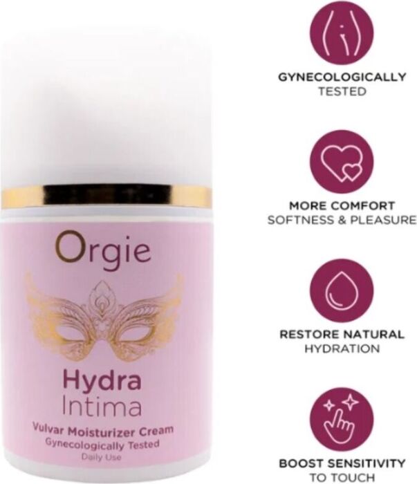 Krem nawilżający do sromu ORGIE Hydra Intima 50 ml