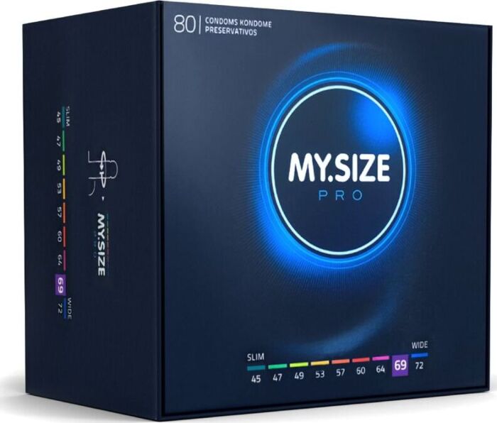 Pakiet 80 prezerwatyw 69 mm Idealne