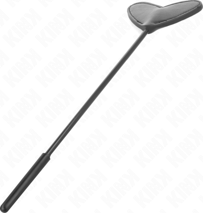 Pala BDSM KINK Serce Czarna 33x10 cm Silikon