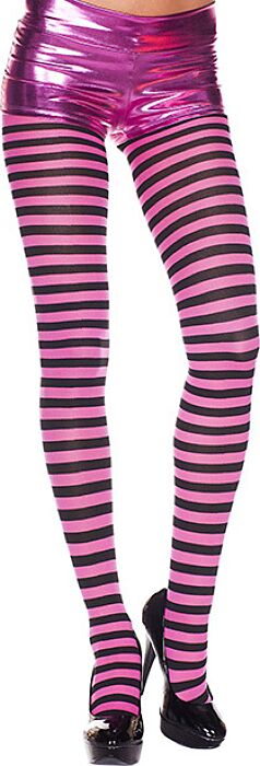 Majtki kryjące Music Legs z paskami Majtki kryjące Music Legs z paskami