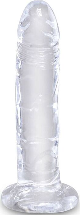 Dildo KING COCK Clear realistyczne 15,5 cm Dildo KING COCK Clear realistyczne 15,5 cm