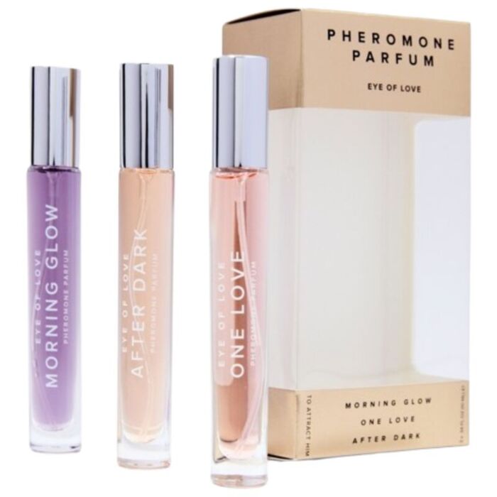 Perfumy EYE OF LOVE 10 ml - zestaw z feromonami