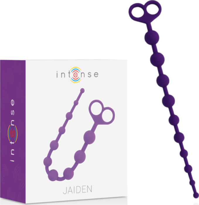 Perły Analne Jaiden Fioletowe