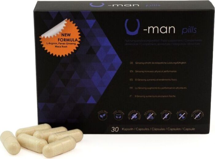 U-Man Pills 500COSMETICS Wsparcie dla mężczyzn