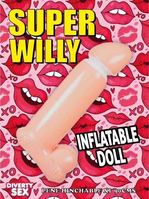 Pene Hinchable Diablo Picante 100 cm - Ideal na imprezy Pene Hinchable Diablo Picante 100 cm - Ideal na imprezy