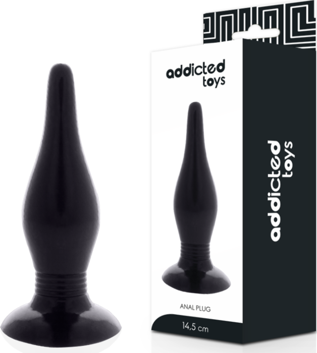 Plug anal Addicted Toys 14.5 cm czarny – idealny dla Ciebie