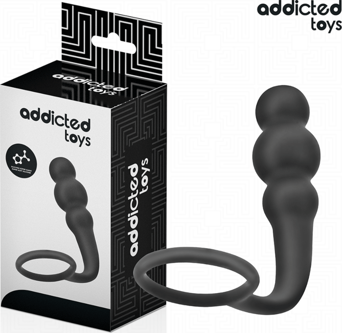 Plug anal Addicted Toys Model 1 z anilkiem