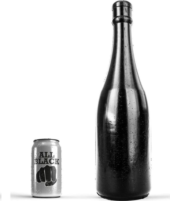 Zatyczka analna ALL BLACK Bottle 39,5 cm