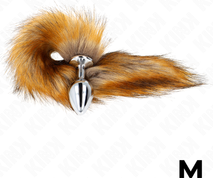 Plug anal KINK M z syntetycznym ogonem