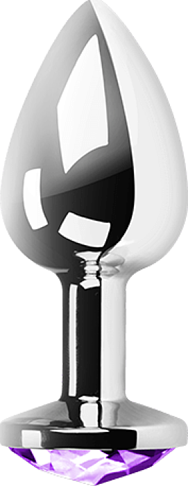 Fioletowy Mini: Metalowy Wtyk Analny Fioletowy Mini: Metalowy Wtyk Analny