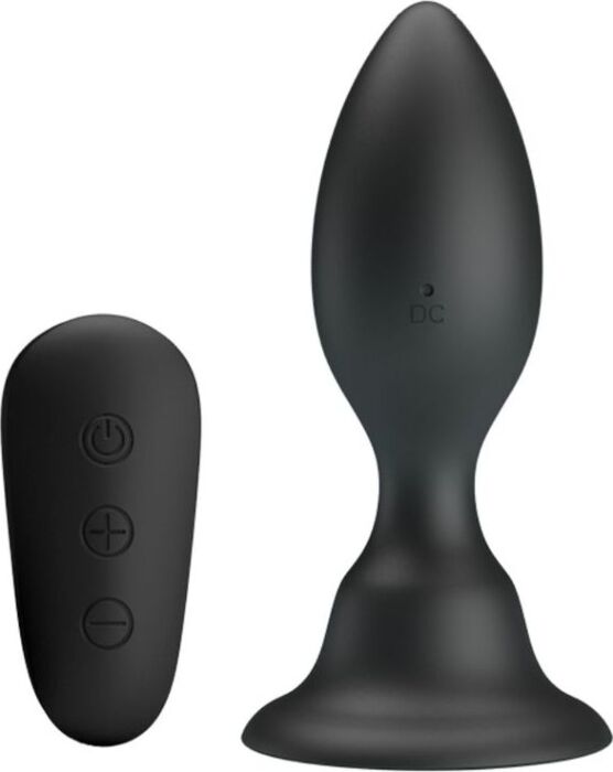 Plug anal MR PLAY z wibracją i pilotem