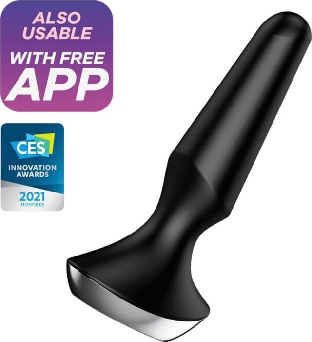 Plug anal Satisfyer Plug-ilicious 2 z wibracją