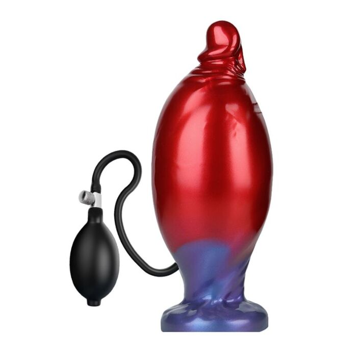 Dildo Power Monsters Shadow Behemoth z systemem inflacyjnym Dildo Power Monsters Shadow Behemoth z systemem inflacyjnym