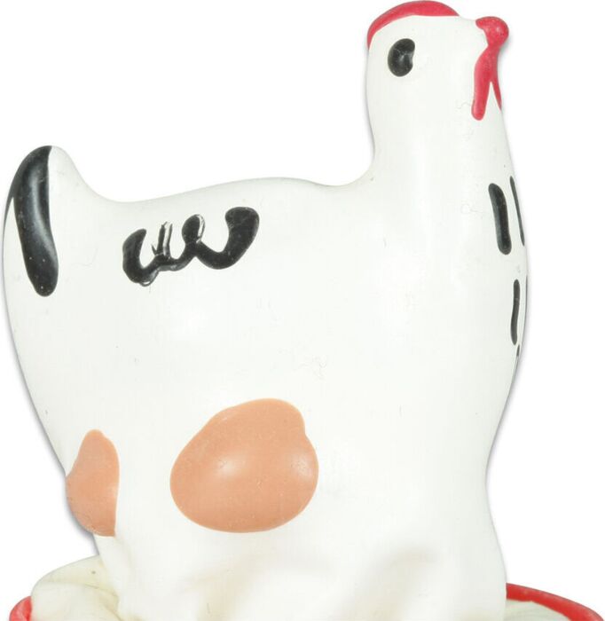 Preservatyw CONDOMERIE Kurczak Biały Ręcznie Malowany