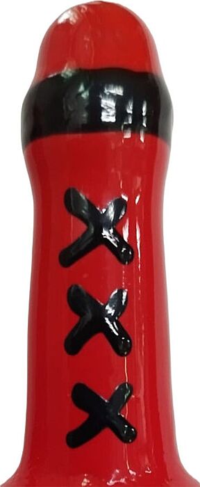 Preservatyw CONDOMERIE Amsterdam Czerwony Ręcznie Malowany Preservatyw CONDOMERIE Amsterdam Czerwony Ręcznie Malowany