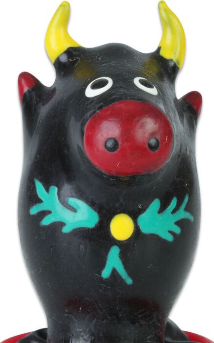 Preservatyw CONDOMERIE Toro Czarny Ręcznie Malowany