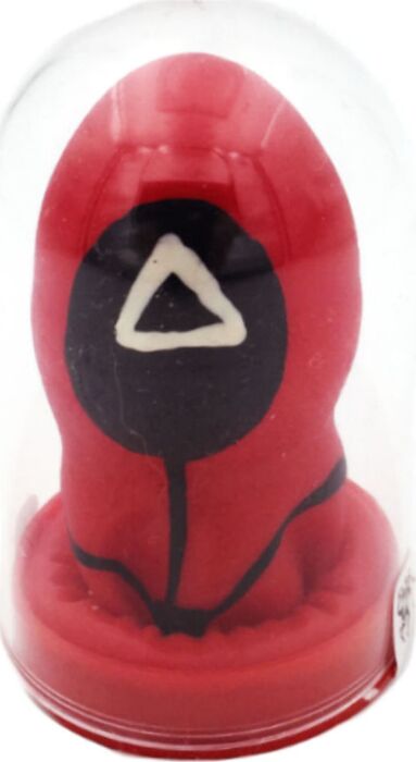 Preservatyw CONDOMERIE Trójkąt - Ręcznie malowane Preservatyw CONDOMERIE Trójkąt - Ręcznie malowane