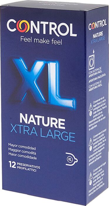 Prezerwatywy CONTROL ADAPTA NATURE XL 12 sztuk
