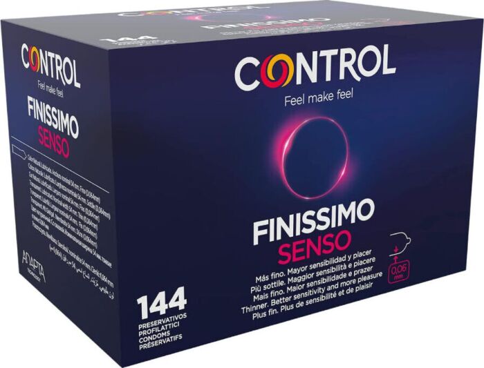 Prezerwatywy CONTROL Finissimo Senso 144 szt.