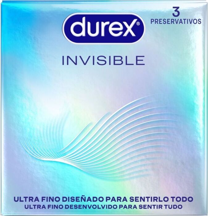 Prezerwatywy Durex Invisible Ultra Cienkie Prezerwatywy Durex Invisible Ultra Cienkie