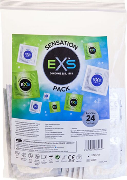 Prezerwatywy EXS Sensation Pack 24