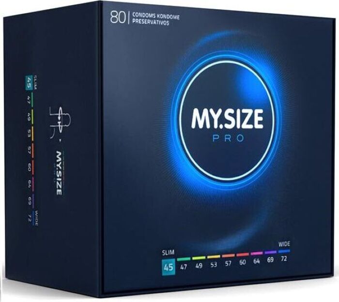 Prezerwatywy My Size Pro 45mm (80 sztuk) Prezerwatywy My Size Pro 45mm (80 sztuk)