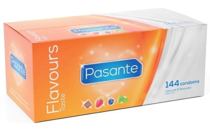 Prezerwatywy Pasante Smak 144 - Aromatyzowane i kolorowe