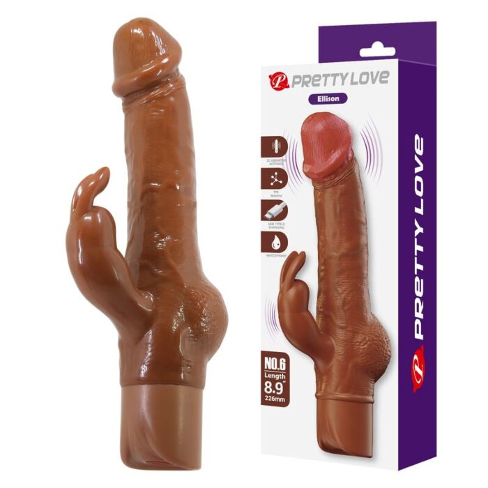 Wibrator HIGH TECH ELLISON Realistic Rabbit