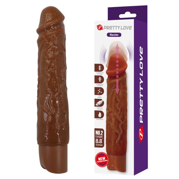 PRETTY LOVE KESSLER realistyczny wibrujący dildo PRETTY LOVE KESSLER realistyczny wibrujący dildo