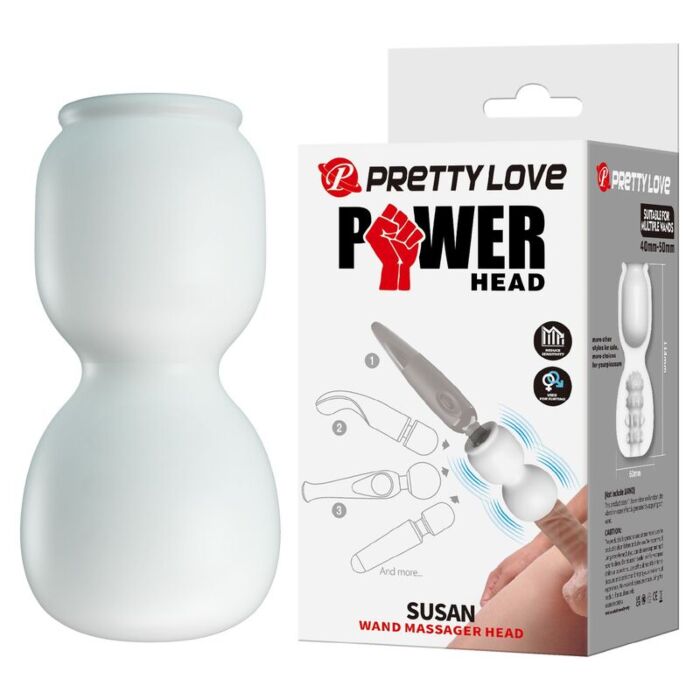 PRETTY LOVE SUSAN POWER HEAD akcesorium do masażera PRETTY LOVE SUSAN POWER HEAD akcesorium do masażera