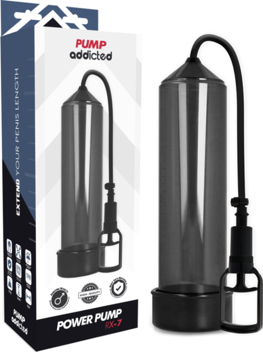 Czarująca Potężna Pompa na Erekcję Black Magic