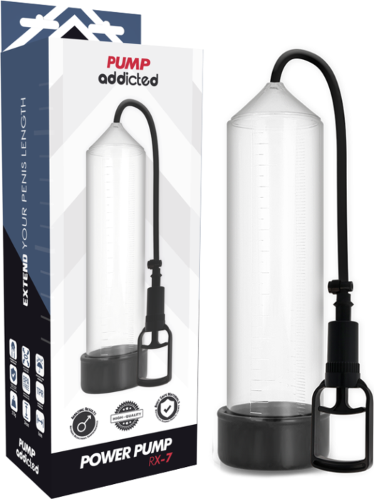 Pompa Erektora Przezroczysta RiseClear